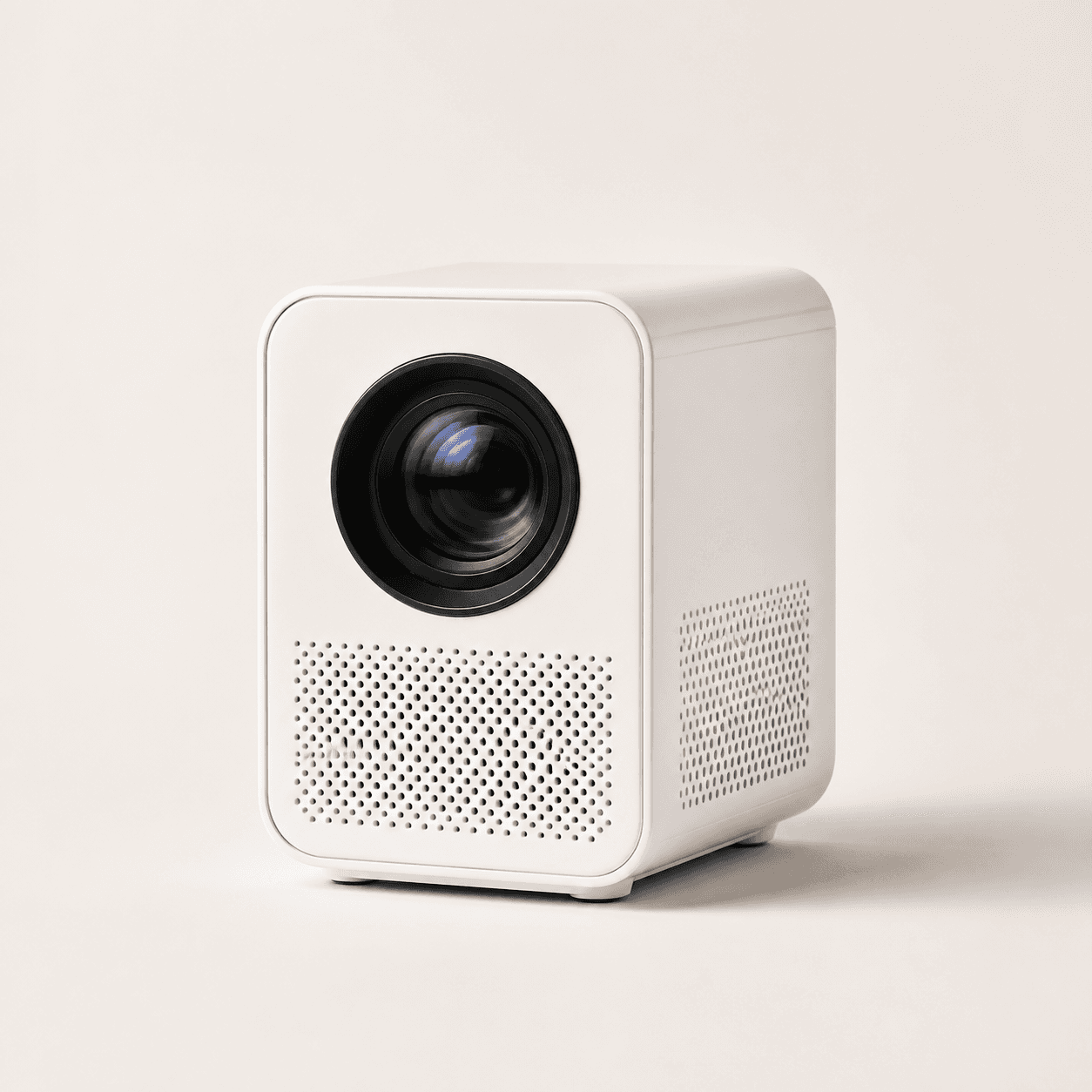 Portable Smart Mini Projector - White