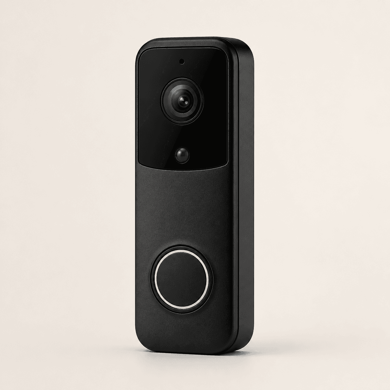 Smart Video Doorbell - Black
